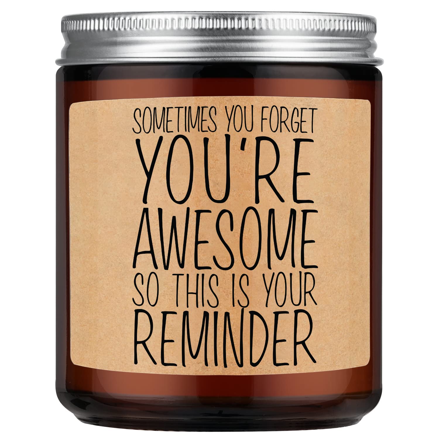 GSPY Scented Candles - Thank You Gifts, Employee Appreciation Gifts, Relaxing Gifts for Women, Men - Funny Congratulations, Birthday, Mothers Day Gifts for Mom, Daughter, Friend, Her, Teacher, Nurse