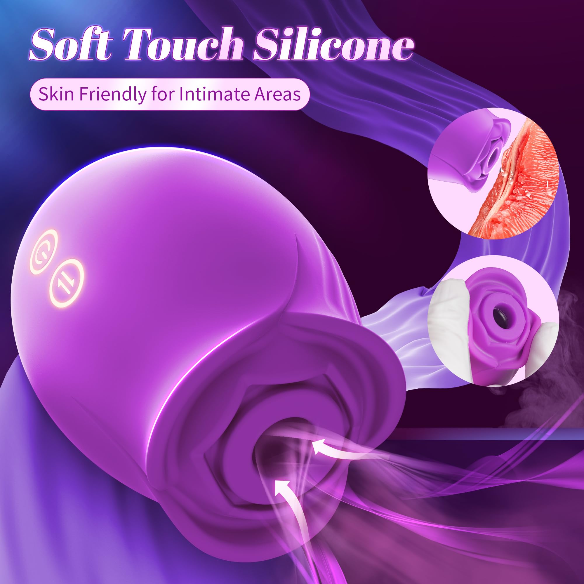 Rose Sex Toy Vibrator Adult Sex Toys Women Sucking Vibrater Adult Toys Nipple Toys G Spot Clitoral Vibrator Rose Sexual Stimulation Device Anal Dildo with 5 Sucking Modes Female Couples: BIG SHOCKED Sex Toys Vibrator Rose Sex Toy Sucking Vibrater Adult Toys Rose Adult Toy G Spot Vibrators Female Women Couples Adult Sex Toys 9 Suction Vibrating Dildo Anal Clitoral Nipples Stimulator