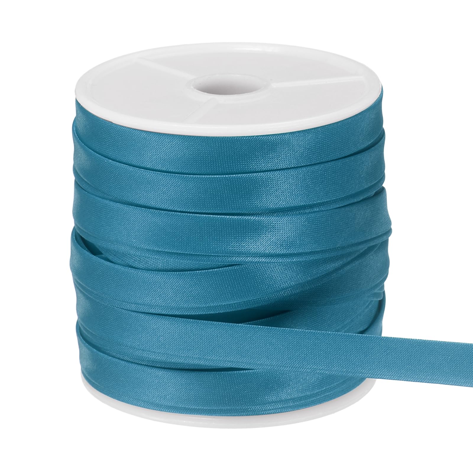 Ruban de biais en satin double pli fluide et résistant pour l'ourlet de robe
