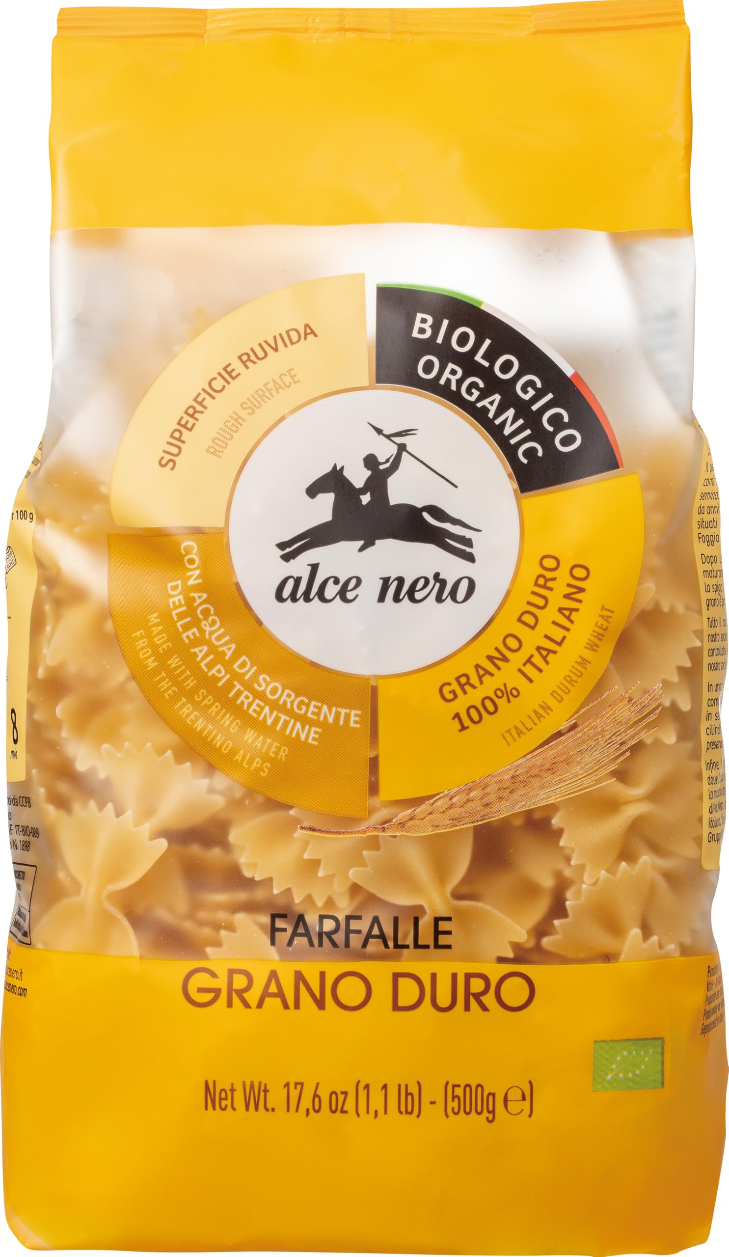 Alce NeroFarfalle Biologiche