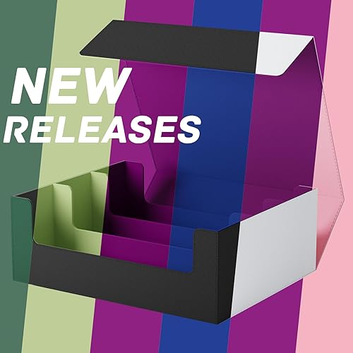 Miniatura 7 de ZLCA Caja de cartas Triple (negro)