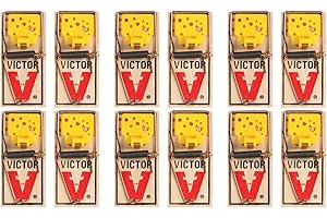 Victor EZ Set Traps for Mice (12 Pack)