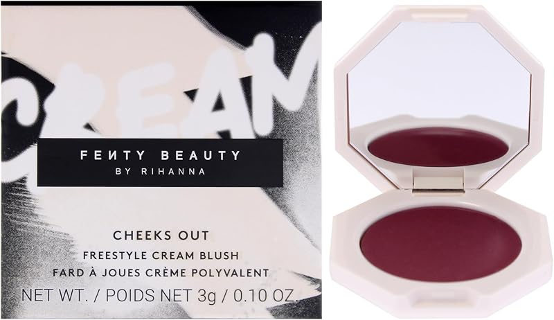 Rubor en crema Cheeks Out Freestyle - Cool Berry de Fenty Beauty para mujeres - 0.1 oz de rubor