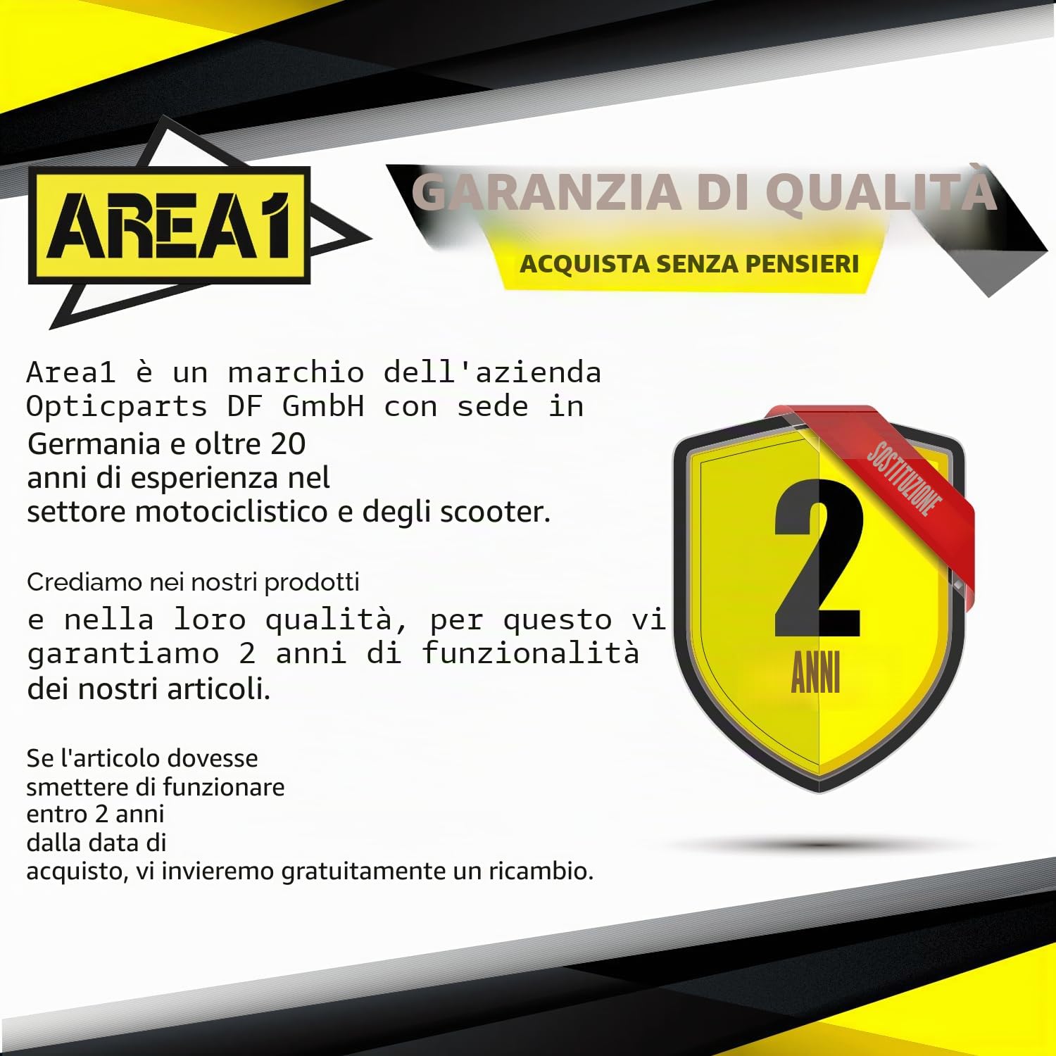 Area1 Ricambio Variomatik + puleggia + cinghia trapezoidale GY6 125-150 ccm China scooter 4 tempi compatibile con RS Flex-Tech Vanguard Zhej Qinqui Sonik