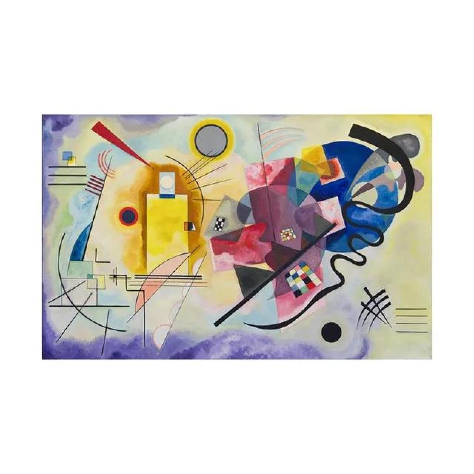 Yocheng Vintage Abstract Printing Canvas Paintings Poster And Print Wall Art Picture For Living Room Home Decor 21x30cm No Frame
