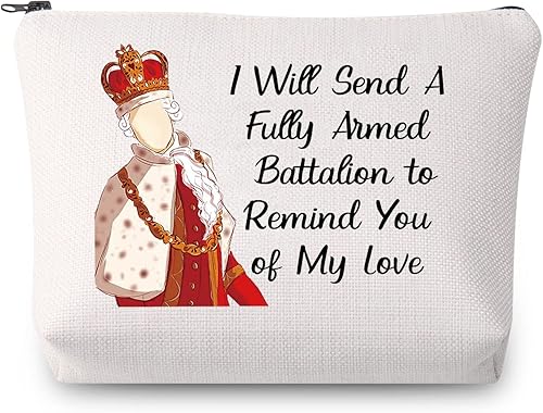 Miniatura 7 de JYTAPP Hamilton Musical Broadway Bolsa de maquillaje Hamilton Regalo para fanáticos de Hamilton I Will Send A Fully Armed Batallion to Remind You of
