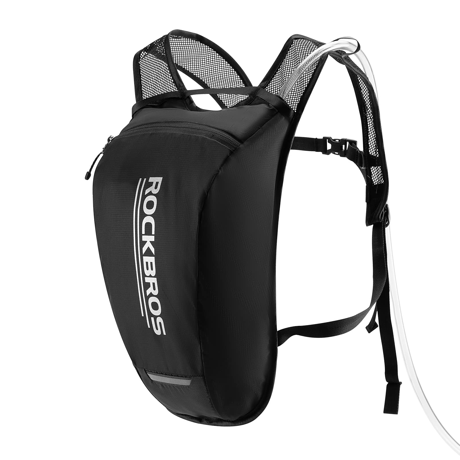 ROCKBROS Hydration Backpack with 2L Water Bladder Leak Proof Sealing Lightweight Water Hydration Pack for Hiking,Cycling, Running,Festivals