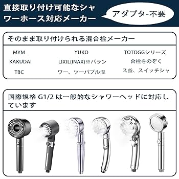 シャワー混合栓 クロムメッキ 1600mmホース シャワー混合栓 クロムメッキ 1600mmホース