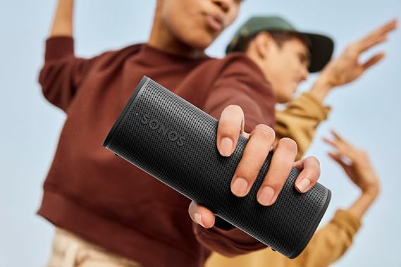 Sonos Roam 2 Taşınabilir Bluetooth Hoparlör - Siyah