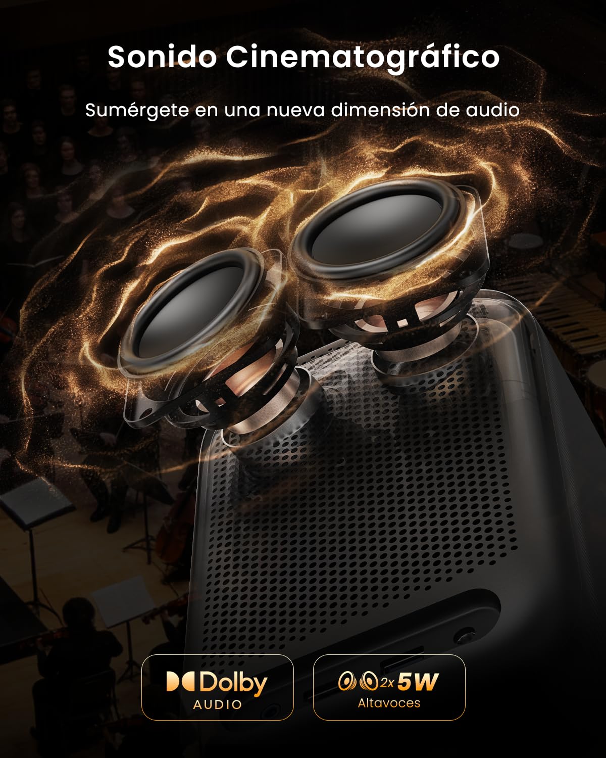 WEMAX Videoproyector Inteligente Google TV y Netflix Oficial, 500 ISO Lúmenes, 1080P (4K), Autofocus y Corrección IA, Óptica Sellada Anti-Polvo, Dolby Audio. Ideal para Cine en Casa y Deportes 2026