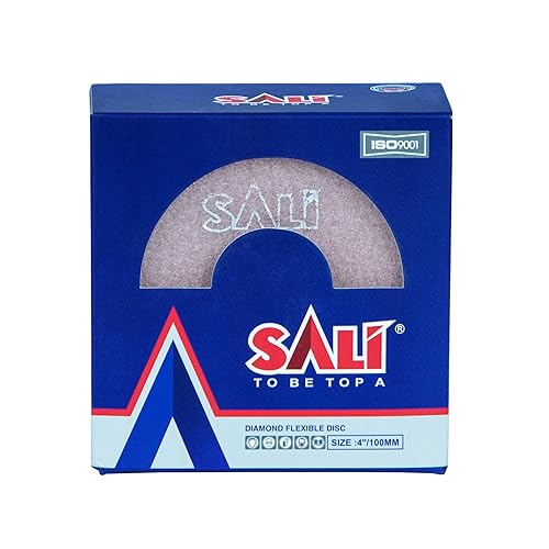 Miniatura 7 de Sali Paquete de 10 almohadillas de pulido de diamante de 4 pulgadas, kit de almohadillas de pulido de piedra de granito húmedo para taladro,