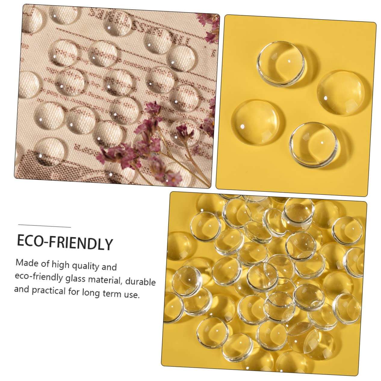 minkissy 300piezas Perlas De Transparente Para Exhibición De Esmalte De Uñas Tarjetas De Color Para Salones De Belleza