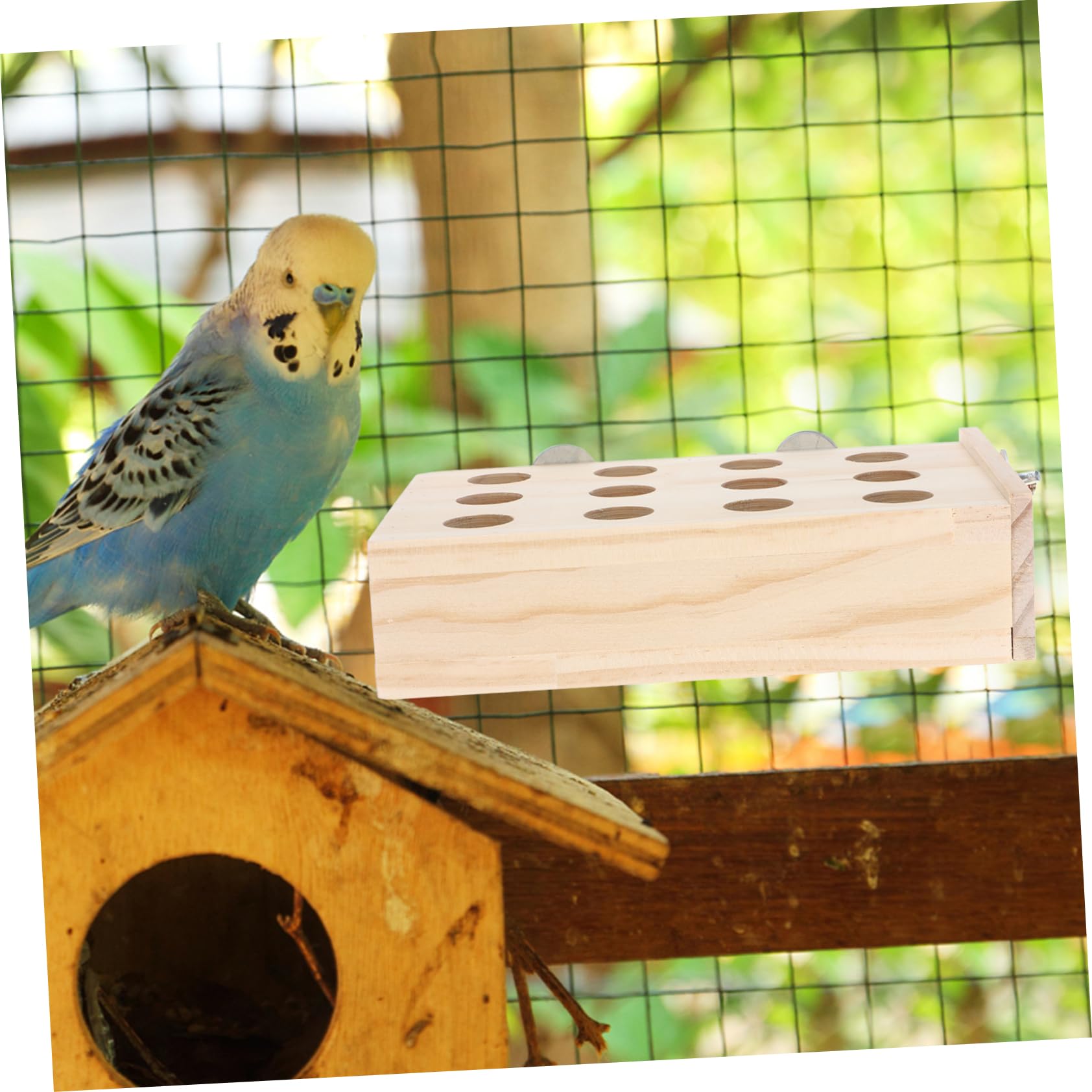 BESPORTBLE 5piezas Juguete para Aves De Forrajeo y Masticar Desarrollar La Inteligencia y Mantener La Diversión Juguete y Entretenido para Pájaros