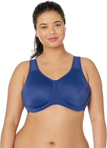 Wacoal Sujetador Deportivo con Aros, Azul crepúsculo, 90C para Mujer