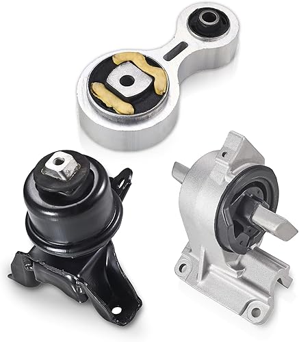ENA Juego de 3 soportes de motor delantero y motor transversal compatibles con Ford Mercury 2006 2007 2008 2009 Fusion Milan 2.3L 3.0L repuesto para
