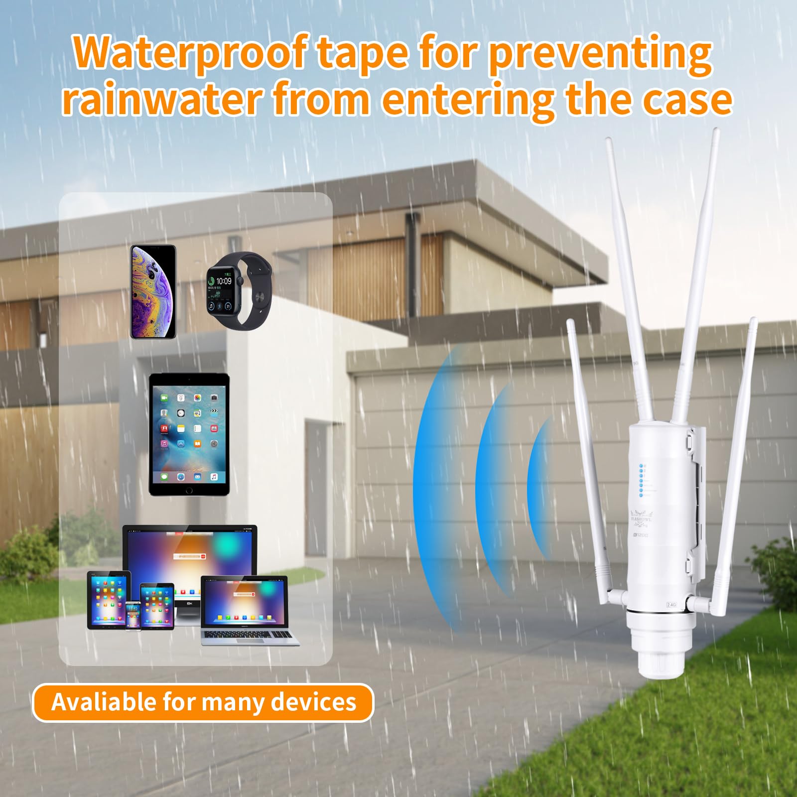 Wifi Exterior Antena WIFI JAMW Amplificador De Seu00f1al