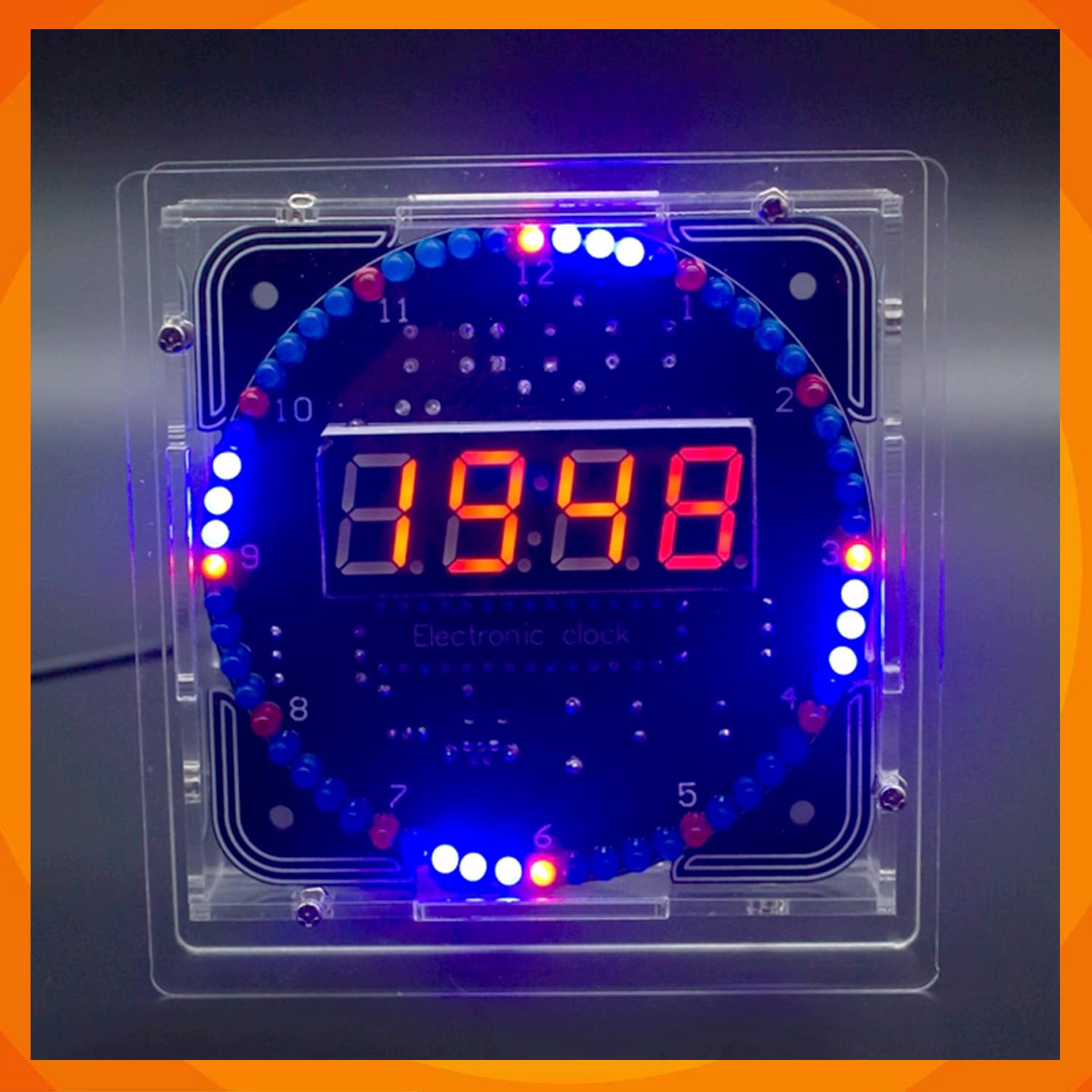 DIDODI DIY Electronic Clock Kit Soldering Practice Digital Timer Kit with Digital Display - Image 4
