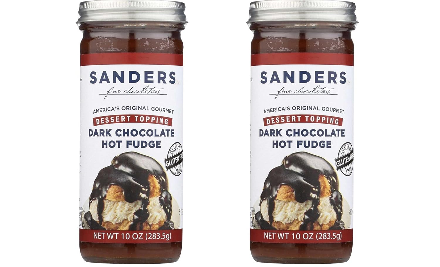 Sanders Hot Fudge (Dark Chocolate Hot Fudge Topping, 20 oz
