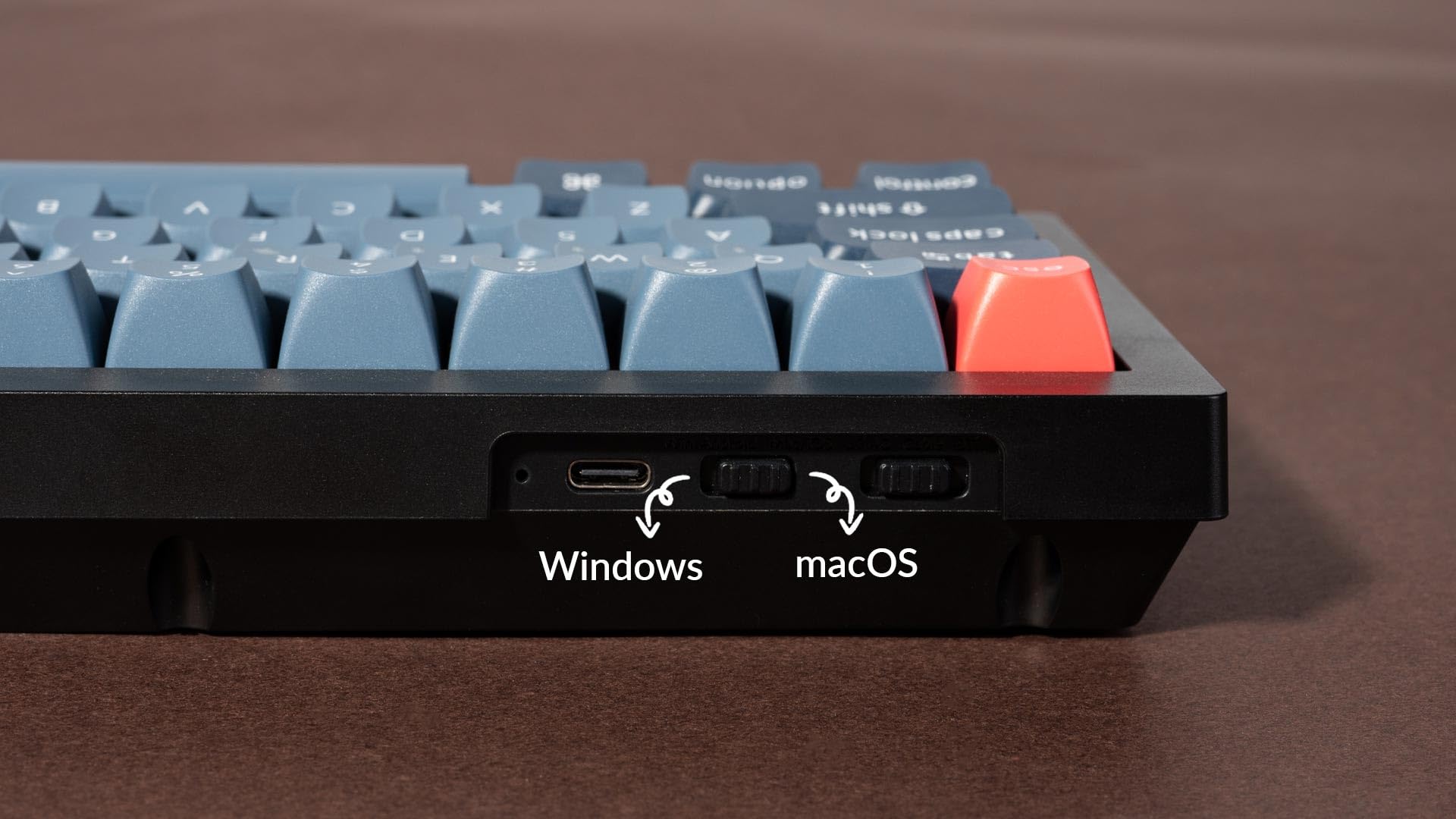 Keychron V3 Max Tastiera Meccanica Wireless TKL, 2,4 GHz/Bluetooth/USB-C 3 modalità di retroilluminazione RGB QMK/VIA Macro programmabile, tasti PBT Hot-Swappable per Mac Windows Gateron Jupiter Red