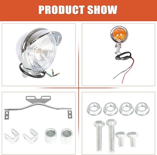 Miniatura 5 de labwork Barra de luz antiniebla de repuesto para Honda Suzuki Kawasaki Yamaha
