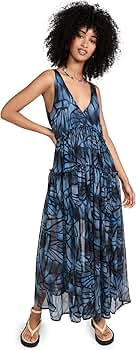 Amazon.com: Free People Julianna Maxi Dress Navy Combo SM (Women's 4-6) :  Clothing, Shoes & Jewelry