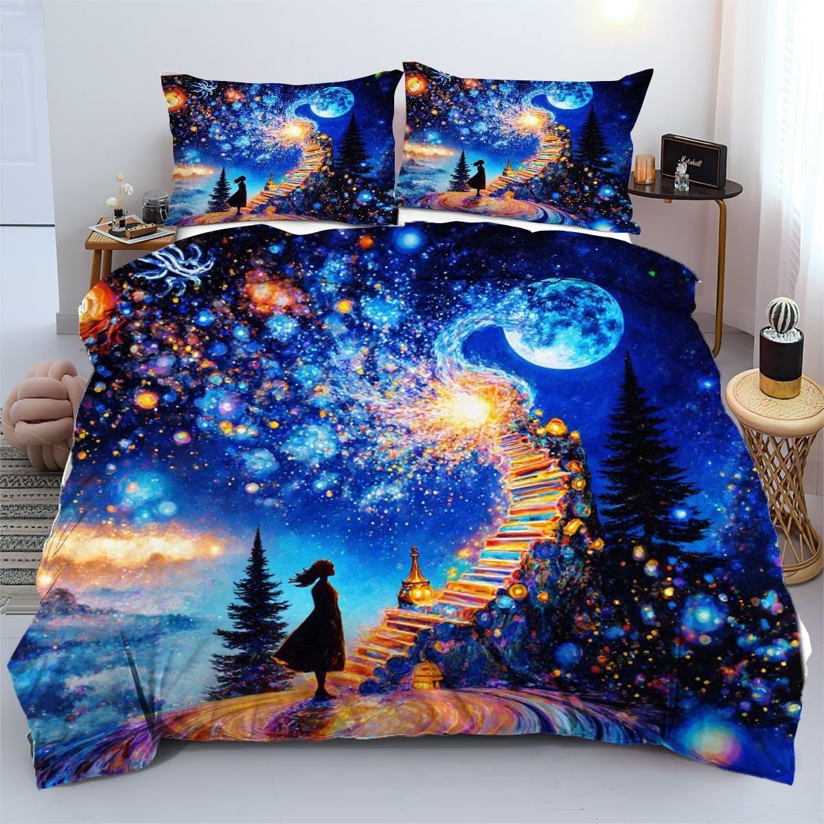Housse de couette 240x260 graffiti 3D pour relooker une chambre d'ado ou d'amis