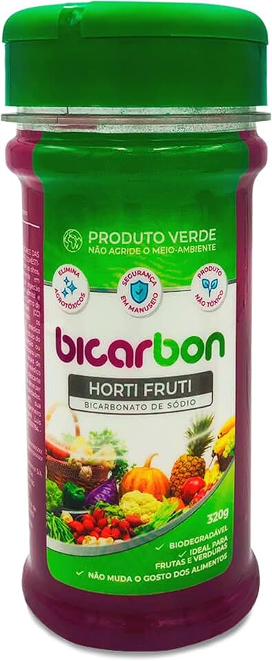 Bicarbonato de Sódio para Higienizar Horti Fruti Biodegradável Bicarbon 320g