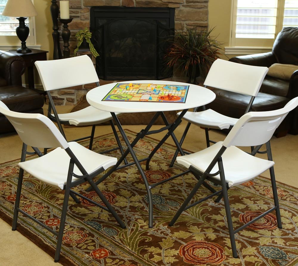 Amazon.com : Lifetime 80423 2.7 ft (0.83 m) Round Folding Table