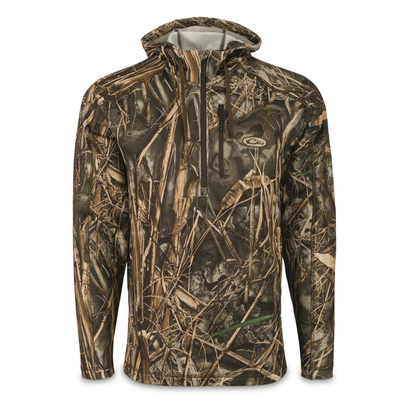 Drake WaterfowlBreathelite 1/4 Zip Camo Hoodie