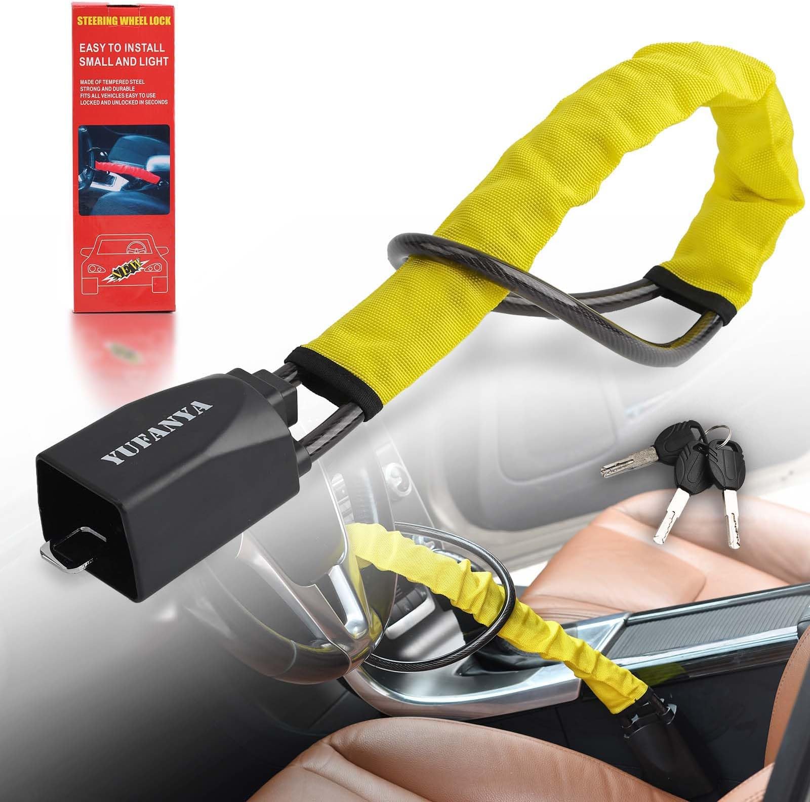 Stoplock Commercial 'Van Lock' W/Keys HG 19900 AntiTheft Security