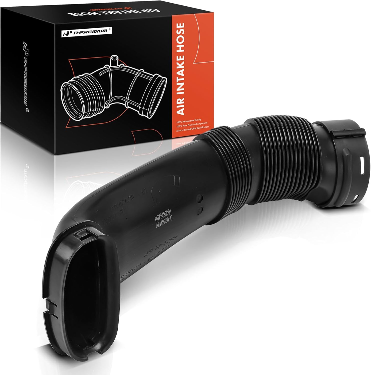 A-Premium Engine Air Clean Intake Tube Hose Compatible with BMW X5 2006-2013 3.0L