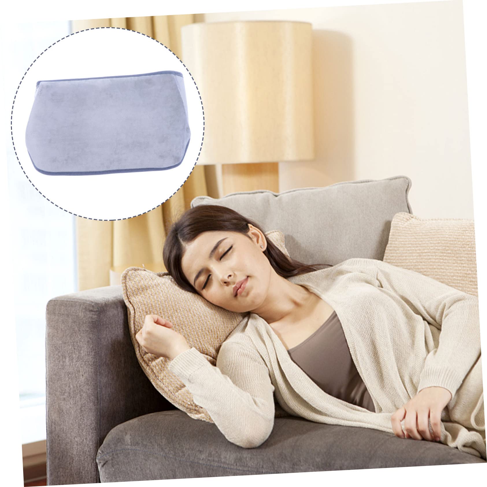 COOLHIYA Charging Heat Wrap for Back Unisex Waist Support Belt Lumbar Brace for Men and Women Tummy Control Wrap Elastic Belt for Muscle Fatigue