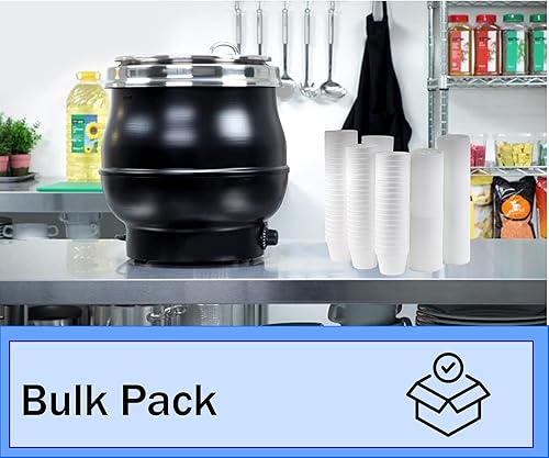 Miniatura 5 de Mr Miracle Tazón de espuma con tapa para alimentos fríos y calientes, recipiente de sopa desechable de 12 onzas con tapa ventilada, ideal para