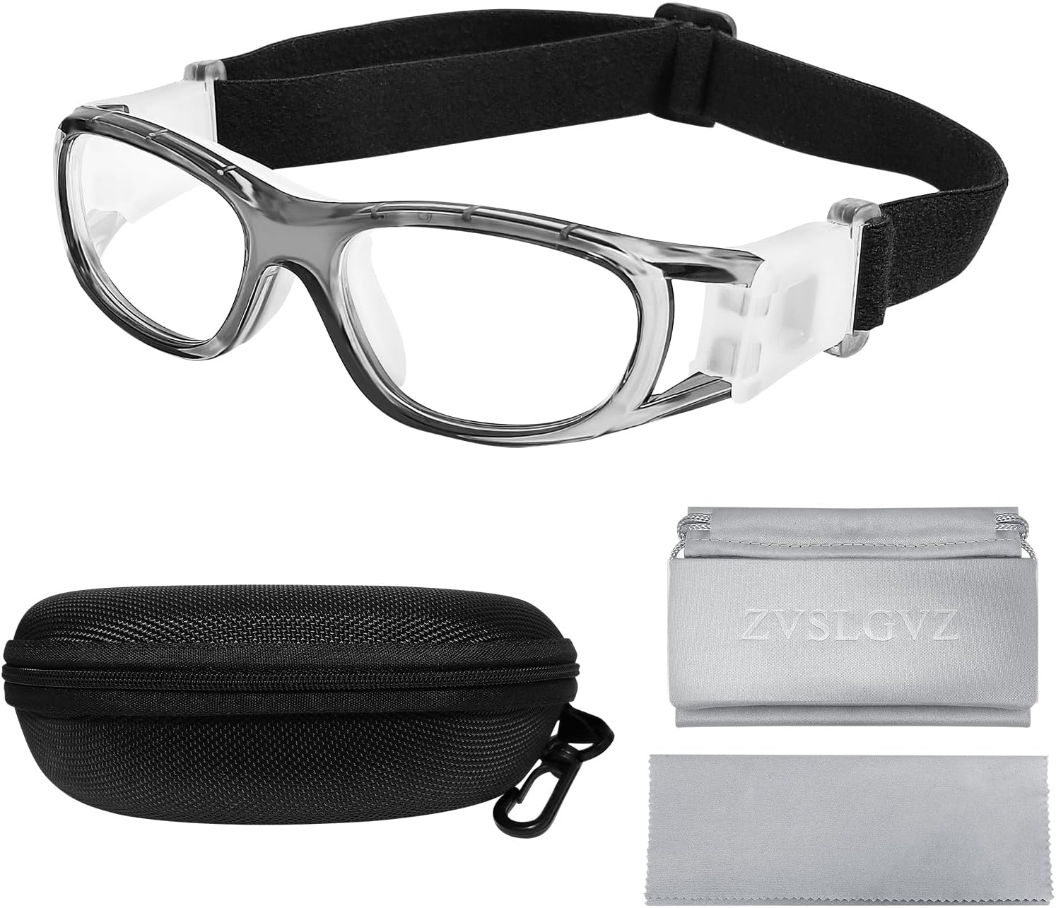 Kids Sport Safety Goggles,Sports Protective Eyewear,Boy Basketball Football Goggles Replaceable Prescription Lenses