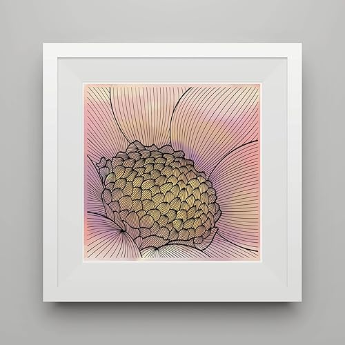 Miniatura 4 de LANGFON Sellos transparentes de fondo de flores para hacer tarjetas, fondo decorativo de flor de loto, sellos de silicona transparente para