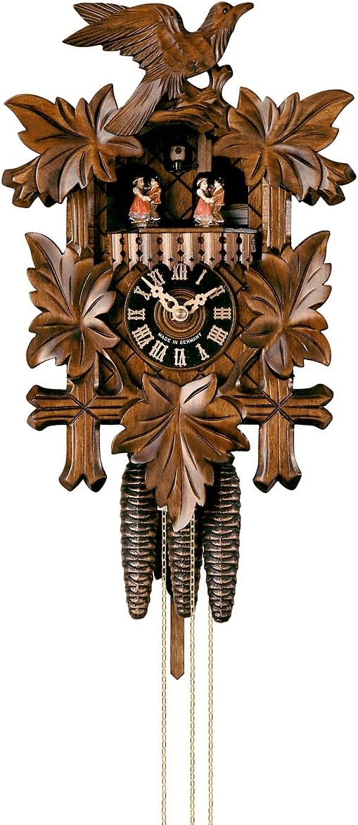 One Day Three Weight Musical Five Leaf Cuckoo Clock