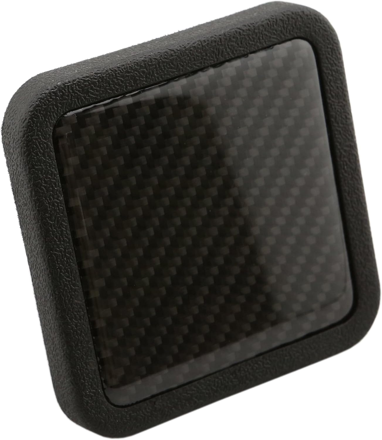 1.25 inch Trailer Hitch Cover Tube Plug Insert Fits1.25 inch Receivers (Carbon Fiber)