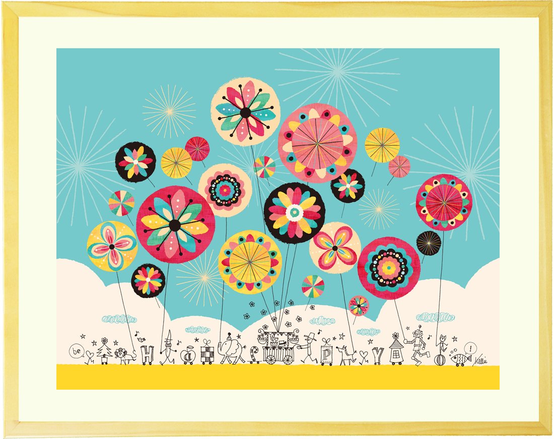 インテリアアート(額付き) 東谷 アートパネル 80×120cm （ グラフィックパネル デザイン