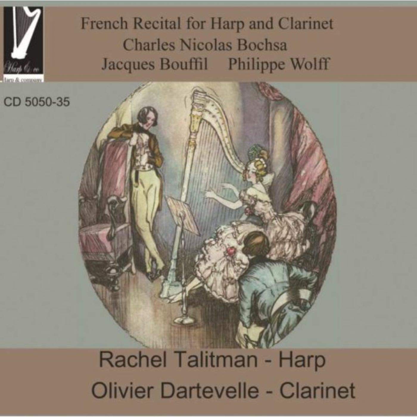 Charles Nicolas Bochsa: French Recital for Harp and Clarinet