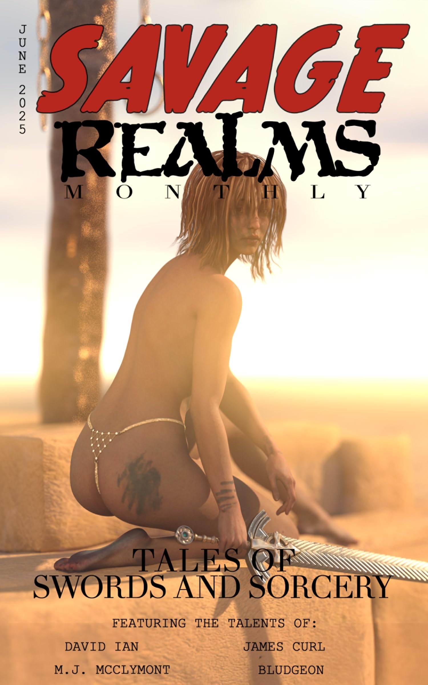Cover of Savage Realms Monthly, June 2025
