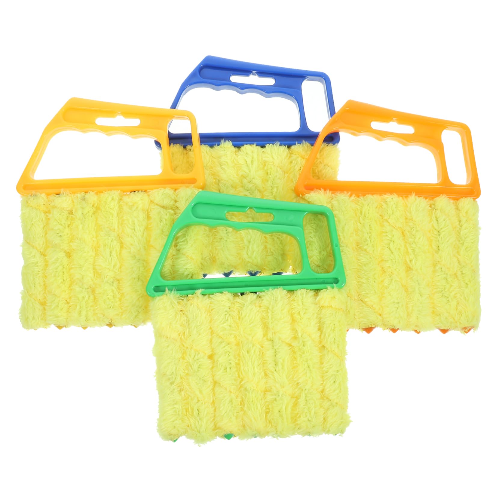 5 Series Cepillo De Limpieza para Aire Acondicionado Radiador Persianas Plumero Recambios Aerosol para Autos Limpiador De Persianas Portátil Rodapié 4 Piezas x 5