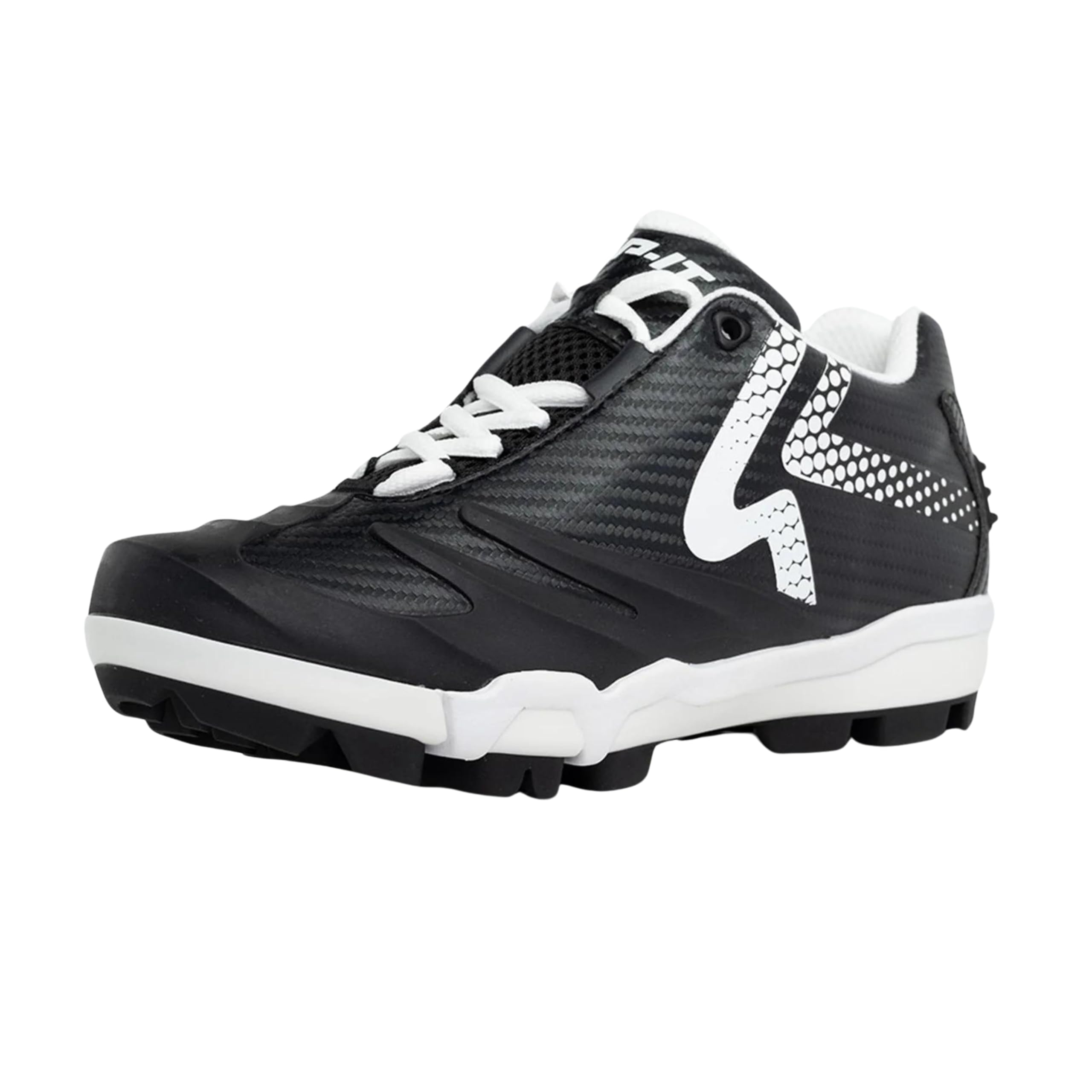 RIP-IT SwiftStep Ringor Pro TPU Cleat Softball Shoes | Size 9 | Black