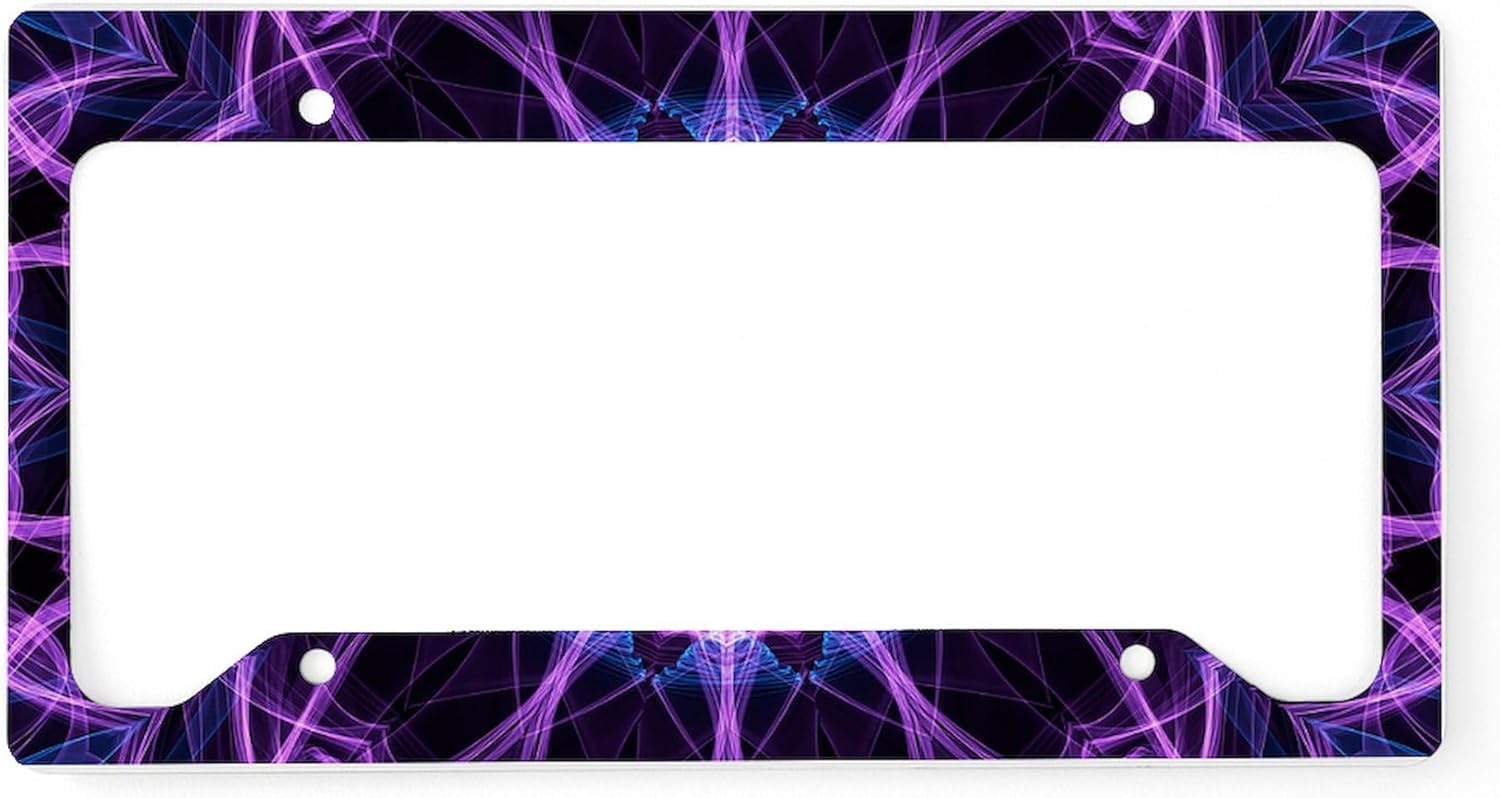 CafePress Amethyst Desire License Plate Holder Aluminum License Plate Frame, License Tag Holder