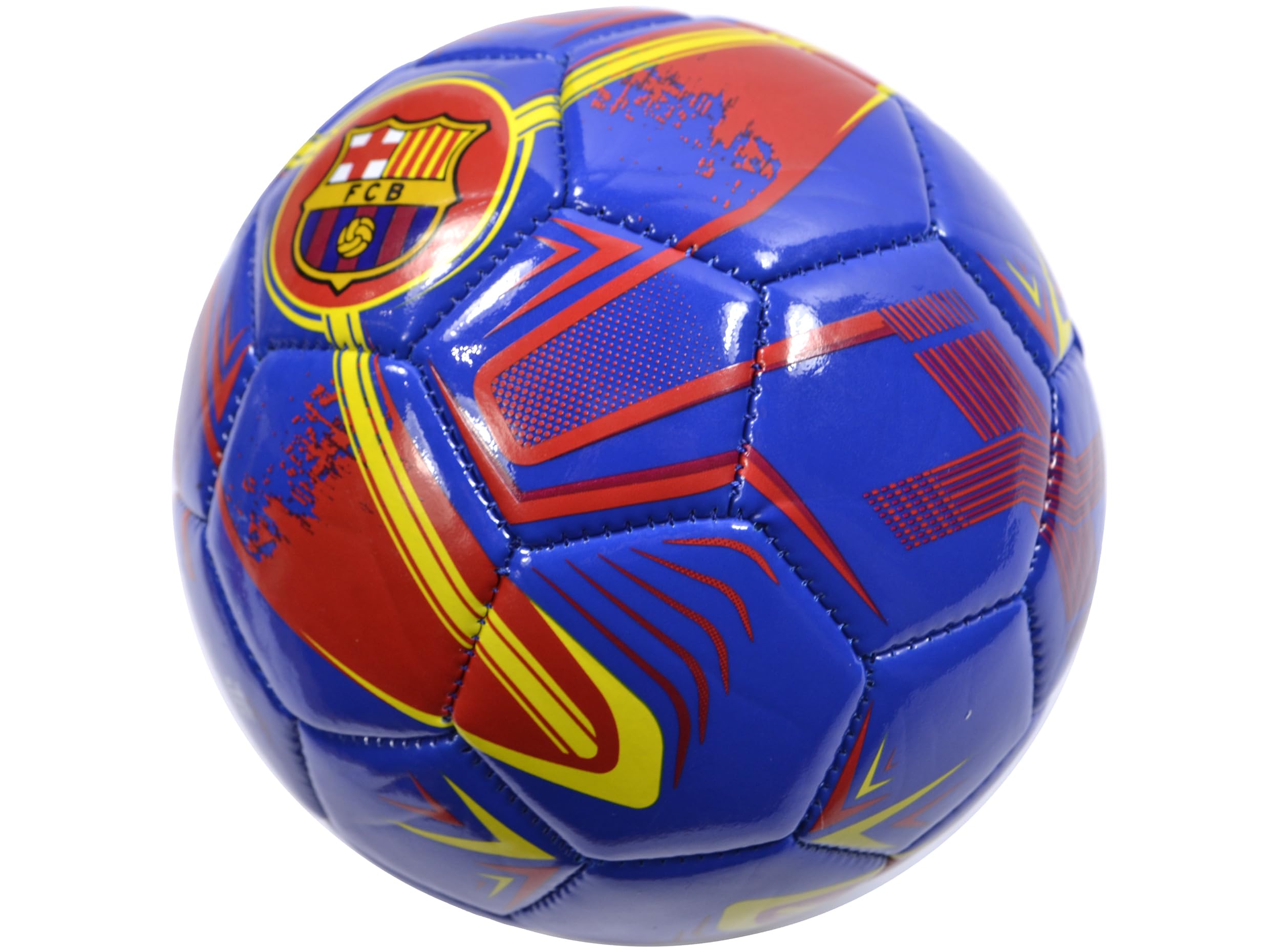Hy-Pro Oficjalnie licencjonowana piłka nożna FC Barcelona - rozmiar 1, projekt turbiny, towar Barcelona, Barca, trening, mecz, kolekcjonerska dla dzieci i dorosłych