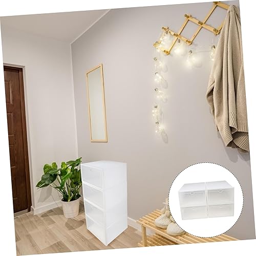 Miniatura 7 de Cabilock Caja de zapatos de plástico transparente para zapatos, cajón transparente, cajas de zapatos para el hogar, caja de almacenamiento