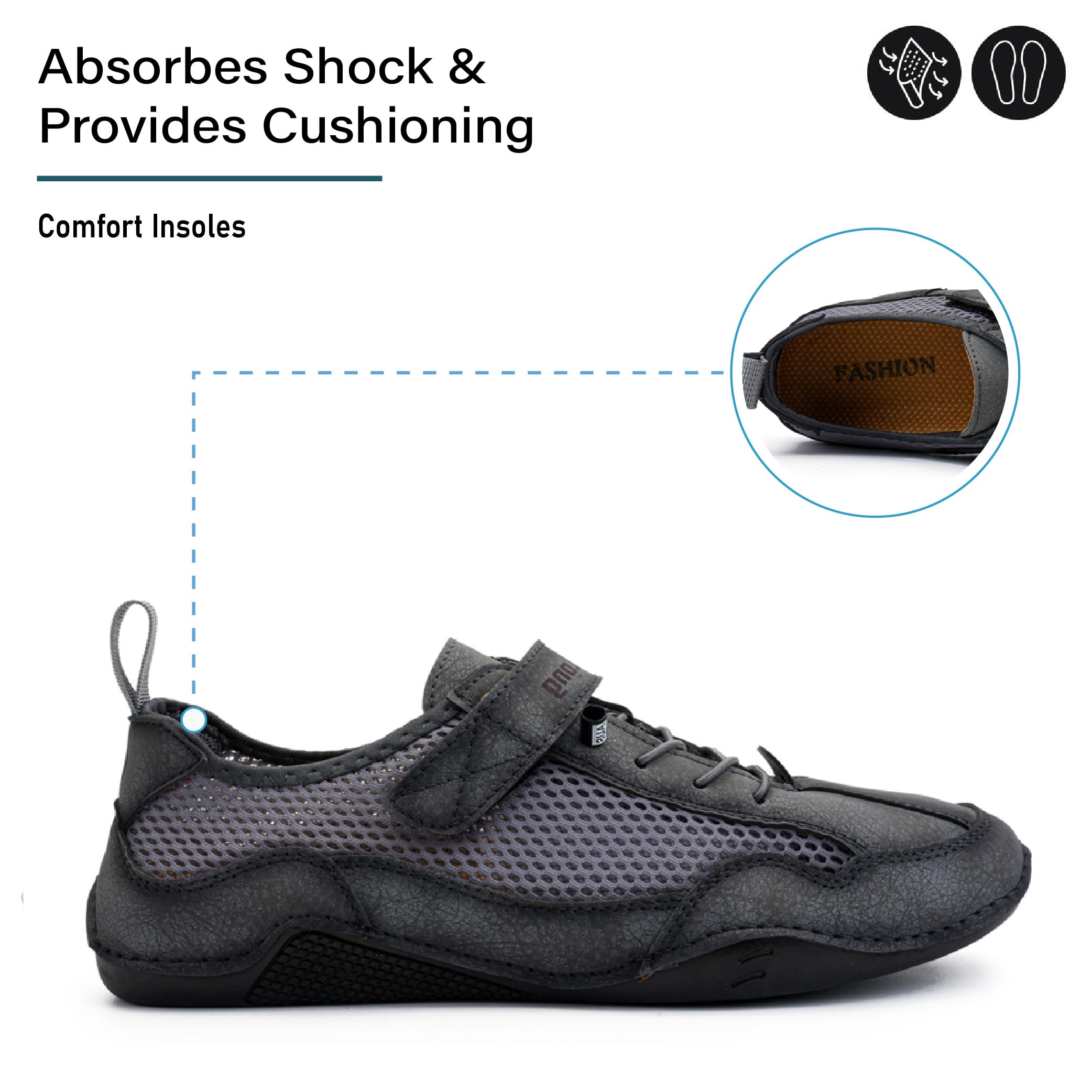 Męskie Buty Turystyczne i Do Biegania w Terenie Lekkie Letnie Buty Outdoorowe Oddychające i Wygodne Buty Codzienne