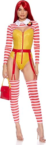 Miniatura 5 de Forplay Disfraz sexy de comida rápida para mujer, talla Me Up, multicolor