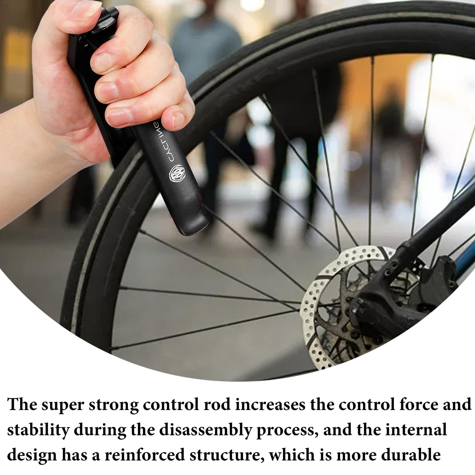 Leve-Pneu de Vélo - Réutilisable Robuste Portable - Levier Pour Leve-Pneu de Vélo - Réutilisable Robuste Portable - Levier Pour