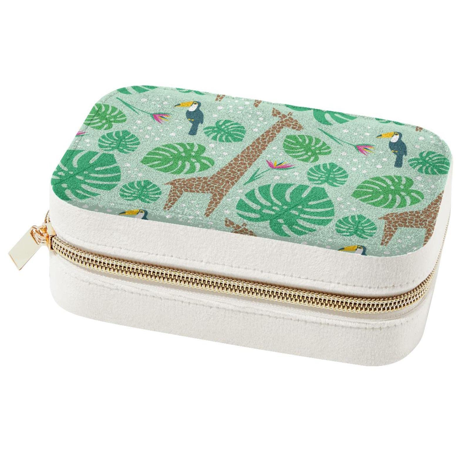 Boîte à bijoux de voyage girafe : cadeau demoiselle d'honneur