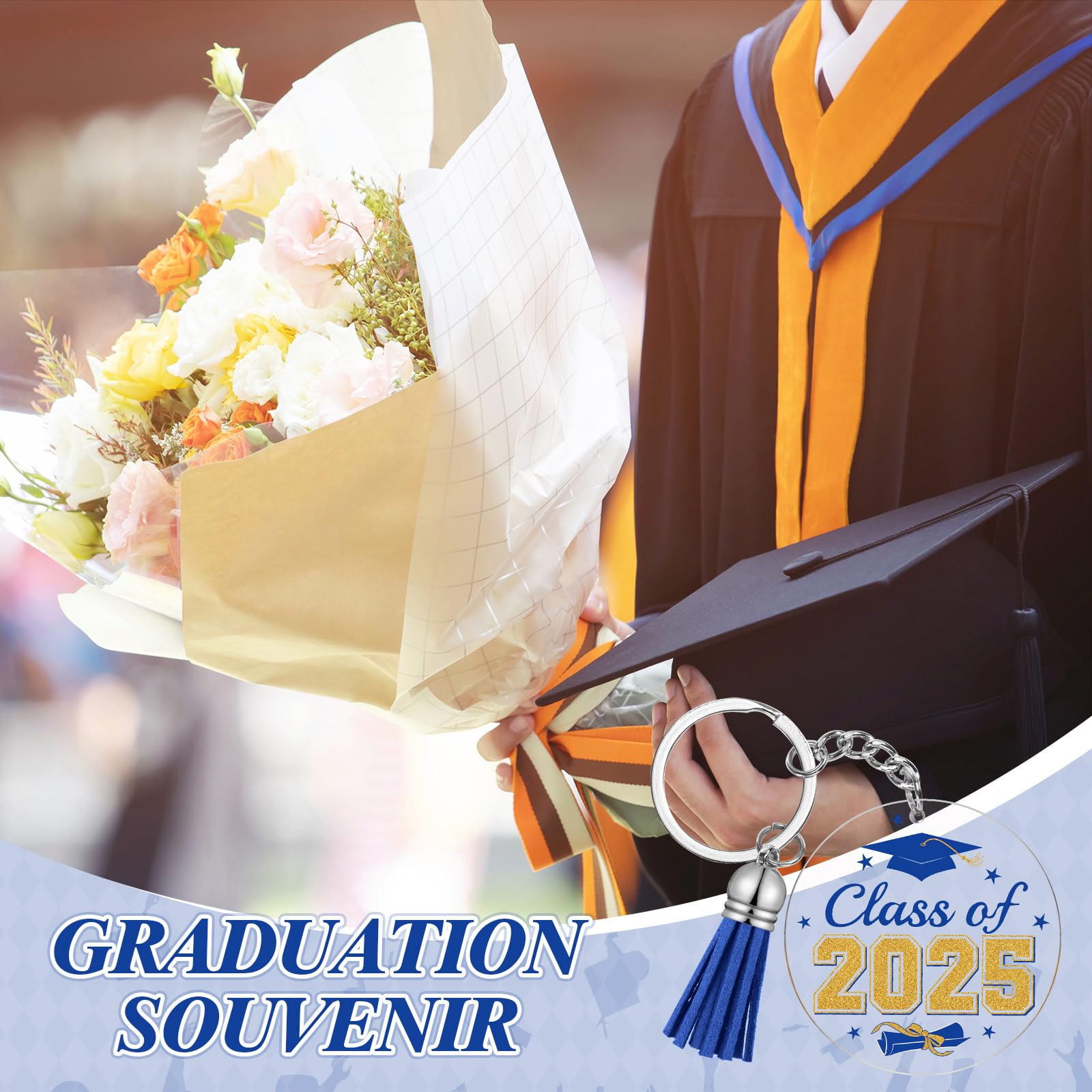 Snapklik.com : Kigeli 30 Pcs Class Of 2025 Graduation Keychains Gifts ...